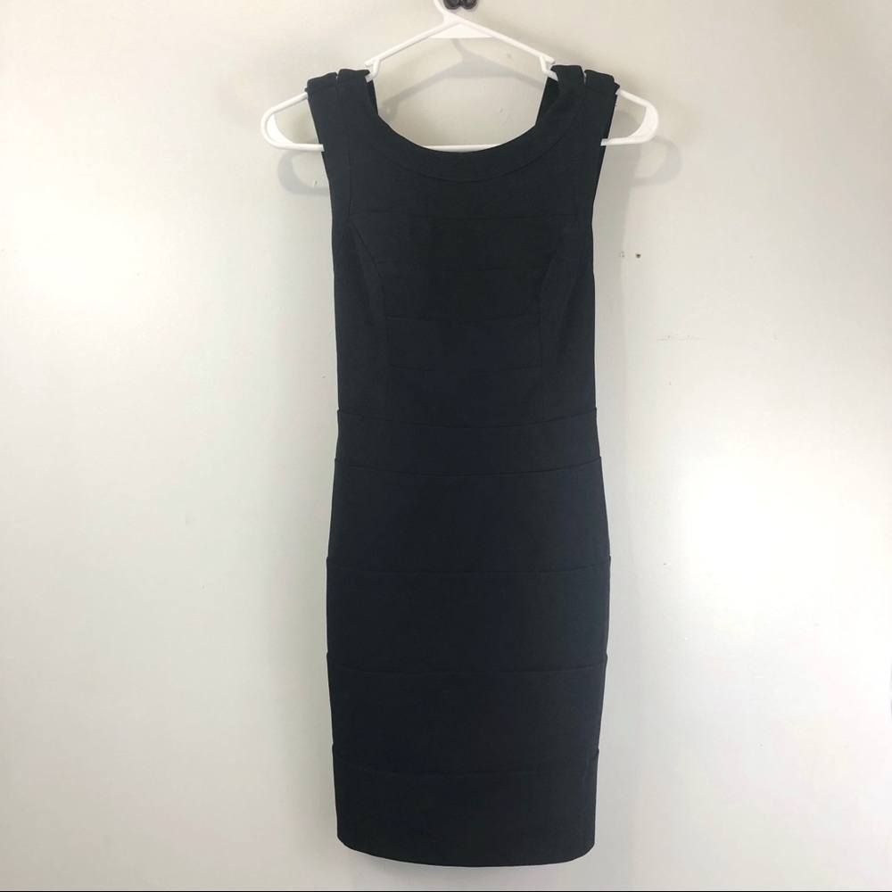Akira Chicago Black Label Dress Bandage Style Size Medium